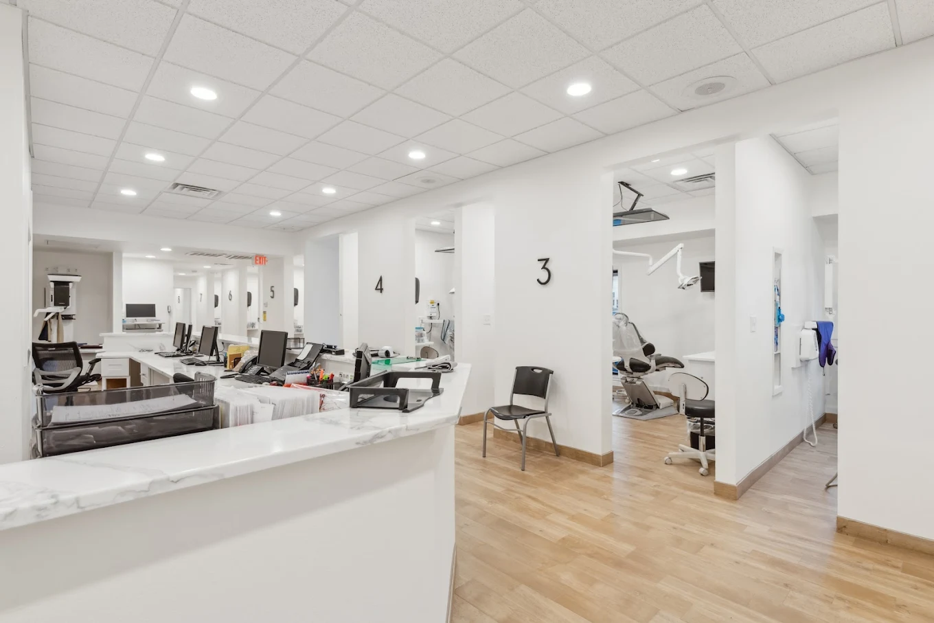 North Garland Dental office interior
